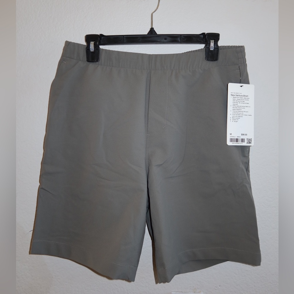 Lululemon New Venture Short - Gray Casual Shorts